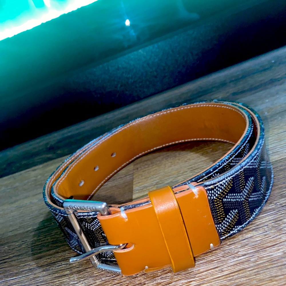 Goyard Florida belt size 90